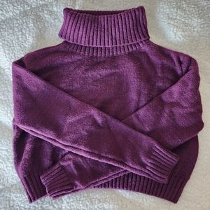 Garage cropped turtle neck sweater